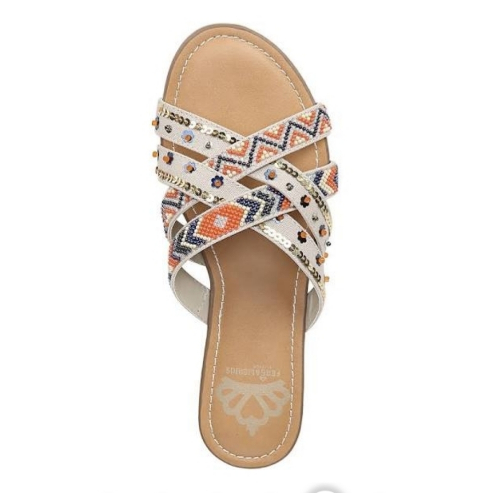 NWT Fergalicious Slides Sandals